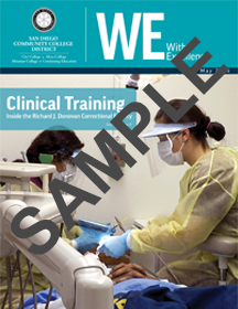 Cover Image of Latest WE Magazine goes here.